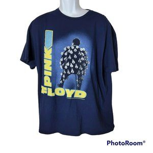Junk Food Clothing Men's XL Blue Pink FLoyd Graphic T-Shirt NWT